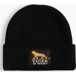 Tiger of Sweden - Czapka męska, niebieski. Niebieskie czapki męskie marki Tiger of Sweden, bez wzorów, z wełny. Za 299,95 zł.