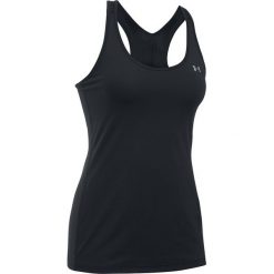 Topy sportowe damskie: Under Armour Koszulka damska HG Racer Tank czarna r. S (1271765-001)