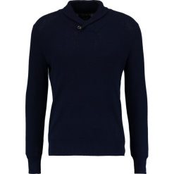 Swetry klasyczne męskie: Cortefiel C3BCK SHAWL ESTRUCTURA AN Sweter marine blue
