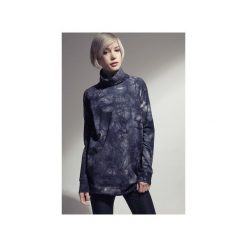 XSJADO TURTLENECK L.E. Szare bluzy damskie marki The Hive, s, z aplikacjami, z bawełny, bez rękawów, bez kaptura. Za 149,00 zł.