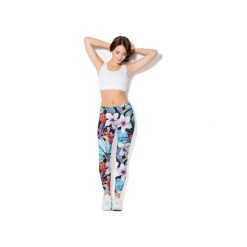 Legginsy CP-012 162. Legginsy sportowe damskie Colour pleasure, xl, bez wzorów, z dzianiny, na fitness i siłownię. Za 109,00 zł.