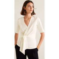 Mango - Top Savana2. Szare topy damskie Mango, l, z elastanu. Za 119,90 zł.