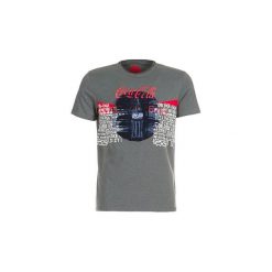 T-shirty z krótkim rękawem Desigual JUERGEN. Szare t-shirty męskie Desigual, s, bez wzorów, bez kołnierzyka, krótkie. Za 153,30 zł.