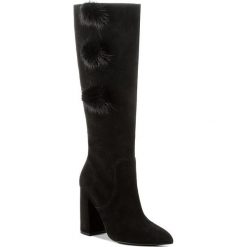 Kozaki SOLO FEMME - 14148-5A-C78/000-01-00 Czarny. Czarne kozaki damskie Solo Femme, ze skóry, bez obcasa, na obcasie, bez zapięcia. W wyprzedaży za 369,00 zł.