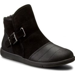 Botki EMU AUSTRALIA - Bardo W11338 Black. Czarne buty zimowe damskie EMU Australia, z wełny, sportowe, z paskami. W wyprzedaży za 449,00 zł.