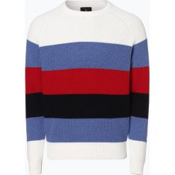 Andrew James Sailing - Sweter męski, czarny. Czarne swetry męskie Andrew James Sailing, xl, w paski, z dzianiny, eleganckie, bez kołnierzyka, bez kaptura. Za 249,95 zł.