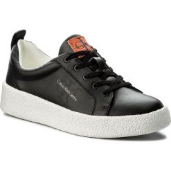 Sneakersy CALVIN KLEIN JEANS - Gabri R8778 Black. Czarne półbuty damskie Calvin Klein Jeans, z jeansu. W wyprzedaży za 389,00 zł.