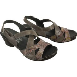 COMFORTABEL 710931-9 cloudy, sandały damskie. Sandały damskie Comfortabel, bez wzorów, ze skóry, bez obcasa, na obcasie, na rzepy. Za 279,90 zł.
