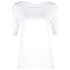 S.Oliver T-shirt damski 04.899.32.5097 . 0100 White (rozmiar 34). Białe koszulki damskie S.Oliver, s, bez wzorów, bez kołnierzyka. W wyprzedaży za 94,00 zł.