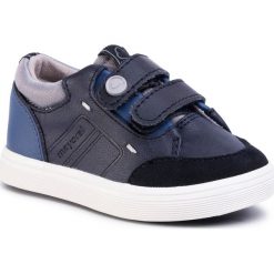 Sneakersy MAYORAL - 41184 Marino 28. Niebieskie trampki chłopięce Mayoral, bez wzorów, ze skóry, na rzepy. Za 159,00 zł.