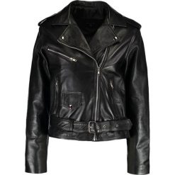 Kurtki damskie: 12 Midnight BIKER Kurtka skórzana black