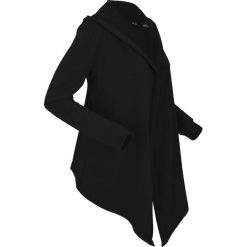 Bluza rozpinana, długi rękaw bonprix czarny. Czarne bluzy damskie bonprix, długie. Za 109,99 zł.