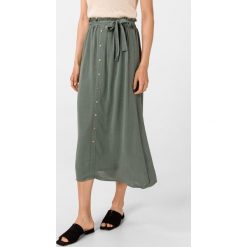 Vero Moda Naomi Paperbag Spódnica Zielony. Zielone spódniczki damskie Vero Moda, s, bez wzorów, z wiskozy. Za 175,95 zł.