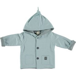 Bluza "Be Brave" w kolorze niebieskim. Niebieskie bluzy niemowlęce Cotton Fish, w paski, bez rękawów, bez kaptura. W wyprzedaży za 82,95 zł.