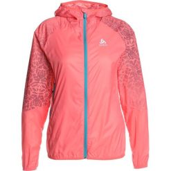 ODLO JACKET WISP Kurtka Outdoor dubarry. Pomarańczowe kurtki sportowe damskie Odlo, l, z materiału, outdoorowe. Za 339,00 zł.