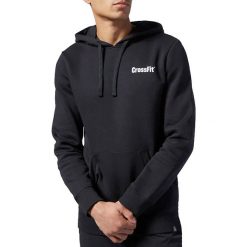 Reebok CrossFit Mor Logo Hoodie DY8443. Czarne bluzy męskie Reebok, s, z bawełny. W wyprzedaży za 169,99 zł.