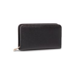 PORTFEL ACCCESSORIES 1W1-026-SS20 Czarny. Czarne portfele damskie ACCCESSORIES, bez wzorów. Za 39,99 zł.