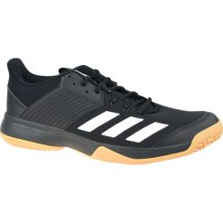 Adidas Ligra 6 D97698 buty do koszykówki męskie czarne 44. Czarne buty sportowe męskie Adidas, ze skóry, bez zapięcia, do biegania. W wyprzedaży za 199,99 zł.