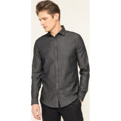 Koszula Emporio Armani 6G1C67 1D5WZ 0005. Szare koszule męskie Emporio Armani, m, bez wzorów, z bawełny, casualowe, bez kołnierzyka, bez rękawów. W wyprzedaży za 339,00 zł.