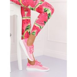 Buty sportowe różowe NB283P-ST PEACH RED. Różowe buty sportowe damskie obuwie damskie, z tkaniny. Za 64,04 zł.