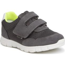 Sneakersy BARTEK - 55789/1SZ Szary 1. Szare trampki chłopięce Bartek, bez wzorów, ze skóry, na rzepy. W wyprzedaży za 159,00 zł.