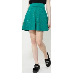Spódniczki: Zielona Spódnica Retro Dots