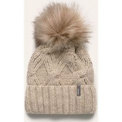 Answear - Czapka i komin. Brązowe kominy damskie ANSWEAR, na zimę, bez wzorów, z dzianiny. Za 89,90 zł.