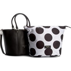 Torebki klasyczne damskie: Torebka PATRIZIA PEPE – 2V6924/A2PU-XP41 White/Black Graphic