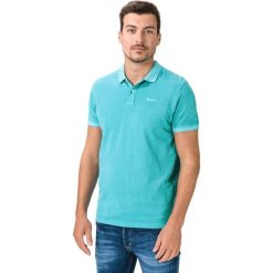 Pepe Jeans Vincent Polo Koszulka Niebieski. Niebieskie podkoszulki męskie Pepe Jeans, s, bez wzorów, z bawełny, bez rękawów. Za 175,95 zł.