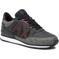 Sneakersy ARMANI EXCHANGE - XUX031 XV200 E592 Black/Gunmetal. Czarne sneakersy męskie Armani Exchange, bez zapięcia. Za 719,00 zł.