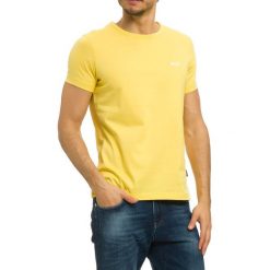 T-shirty męskie z nadrukiem: T-shirt w kolorze żółtym