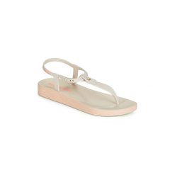 Sandały Ipanema BOSSA SOFT SANDAL. Brązowe sandały damskie Ipanema, bez wzorów, bez obcasa, bez zapięcia. Za 90,30 zł.