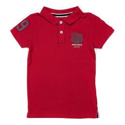 T-shirty chłopięce z krótkim rękawem: Koszulka polo w kolorze czerwonym