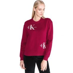 Calvin Klein Monogram Bluza Czerwony. Czerwone bluzy damskie s, z nadrukiem, z bawełny. Za 369,95 zł.