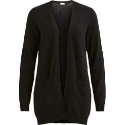 VILA Damski Cardigan Viril L / S Open Knit Cardigan-Noos Black (rozmiar M). Czarne swetry damskie Vila, s, bez wzorów, bez rękawów, bez kaptura. W wyprzedaży za 86,00 zł.