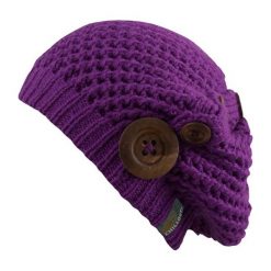 Czapki damskie: CHILLOUTS Czapka damska Nelly Hat NEL11 fioletowa (CHI-3759)