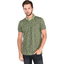 Trussardi Jeans Polo Koszulka Zielony. Zielone podkoszulki męskie Trussardi Jeans, l, bez wzorów, z bawełny, bez rękawów. Za 392,95 zł.