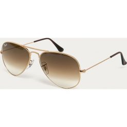 Ray-Ban - Okulary przeciwsłoneczne. Żółte okulary przeciwsłoneczne damskie Ray-Ban. Za 569,90 zł.