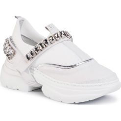Sneakersy EVA MINGE - EM-49-07-000703 602. Białe półbuty damskie Eva Minge, ze skóry. W wyprzedaży za 349,00 zł.