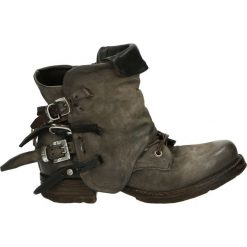 Botki - 520285 SMOKE. Szare botki damskie skórzane Venezia. Za 799,00 zł.