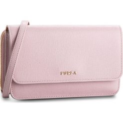 Torebka FURLA - Riva 962671 E EL40 B30 Camelia e. Różowe torebki klasyczne damskie marki Furla, z aplikacjami, ze skóry, zdobione, bez dodatków. Za 1125,00 zł.