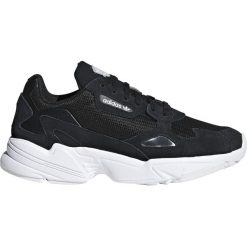 Adidas Originals Falcon Tenisówki Czarny Biały. Czarne trampki i tenisówki damskie adidas Originals, bez wzorów, ze skóry, bez zapięcia. Za 436,95 zł.