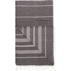 Chusty damskie: Chusta hammam w kolorze czarnym – 180 x 95 cm