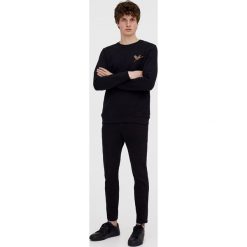 Jeansy carrot fit. Czarne jeansy męskie marki Pull&Bear, m, bez wzorów. Za 69,90 zł.