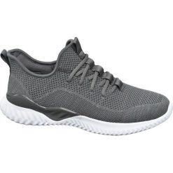 Sneakersy damskie Vty popielate. Szare sneakersy damskie Vty, z materiału. Za 119,90 zł.