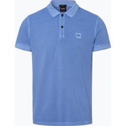 BOSS Casual - Męska koszulka polo – Prime, niebieski. Niebieskie koszulki męskie marki BOSS Casual, m, bez wzorów, z bawełny, casualowe, polo, bez rękawów. Za 295,95 zł.