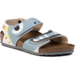 Sandały BIRKENSTOCK - Palu Kids Bs 1015637 Monster Blue. Niebieskie sandały chłopięce Birkenstock, z materiału. Za 219,00 zł.