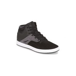 Buty DC Shoes FREQUENCY HI M SHOE BKW. Czarne trampki męskie DC Shoes, bez wzorów, bez zapięcia. Za 359,20 zł.