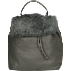 Plecak - 133-3-M D-P G. Szare plecaki damskie marki Venezia, w paski, ze skóry. Za 239,00 zł.