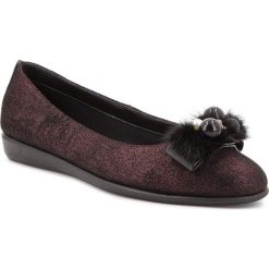 Baleriny THE FLEXX - Chic Rise 2101/114 Bordo. Czerwone baleriny damskie The Flexx, bez wzorów, z zamszu, bez obcasa. W wyprzedaży za 259,00 zł.